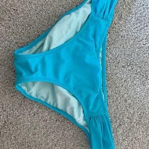 Victoria’s Secret blue swim bottoms
